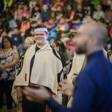 2019 Aboriginal Role Model Honouring at the longhouse