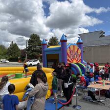 Bouncy Castle at Yale Secondary